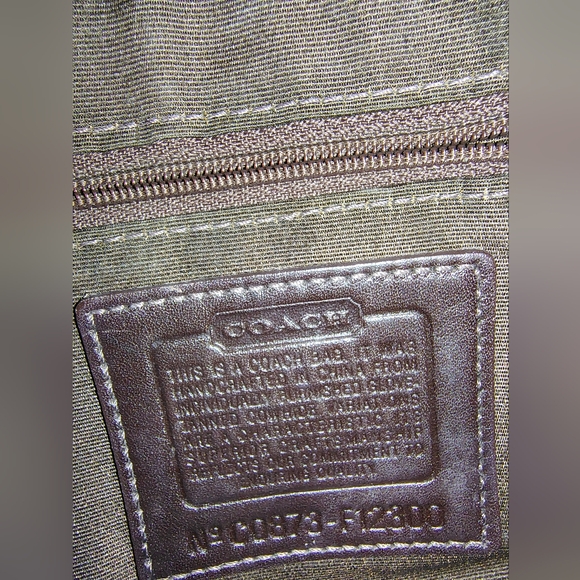 Vintage Coach Small Tan Soho Handbag - Picture 11 of 11